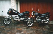 1992, die alte Honda noch nicht verkauft und die BMW schon vor der Garage