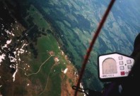 Andelsbuch im Bregenzer Wald, Mai 2001, 540 m ber dem Start